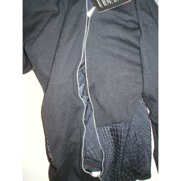 NWT New Womens Preen Thornton Bregazzi Coll Silk XS Black Sweater Top Designer - Picture 9 of 9